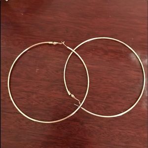 Big gold hoops